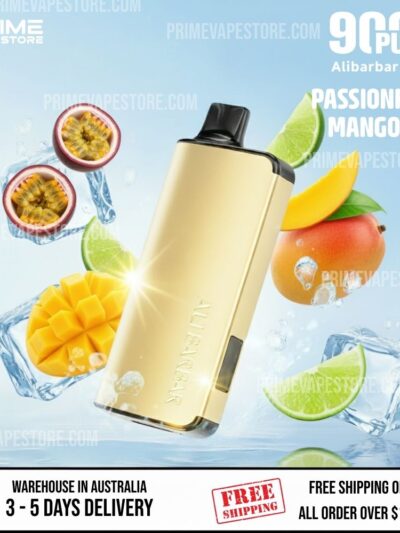 ALIBARBAR INGOT 9000 Puffs Passionfruit Mango Lime