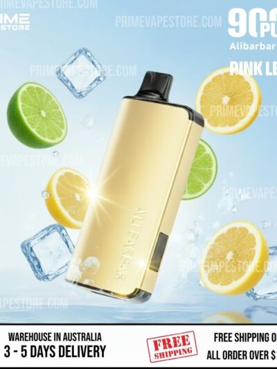 ALIBARBAR INGOT 9000 Puffs Pink Lemon