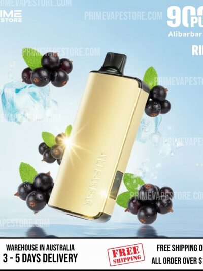 ALIBARBAR INGOT 9000 Puffs Ribena