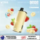 ALIBARBAR Ingot 9000 Puffs Strawnana