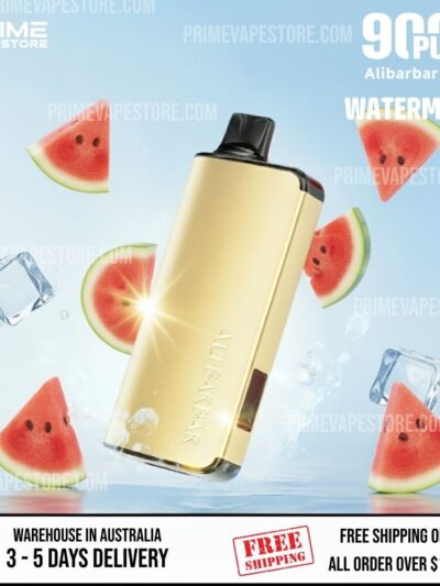 ALIBARBAR INGOT 9000 Puffs Watermelon Ice
