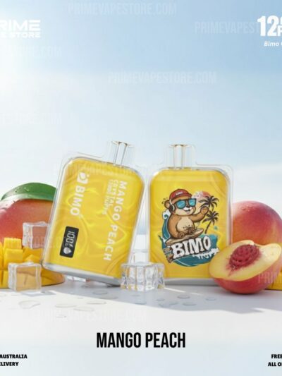 BIMO Crystal 12000 Puffs Mango Peach