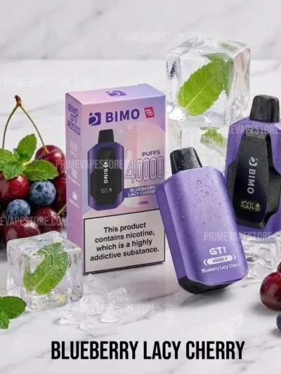 BIMO GTI 40000 Puffs Blueberry Lacy Cherry