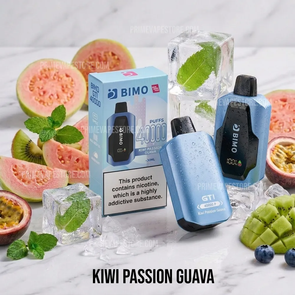 BIMO GTI 40000 Puffs Kiwi Passion Guava