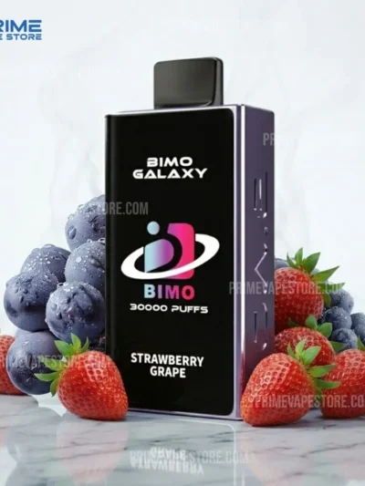 BIMO Galaxy 30000 Puffs Strawberry Grape