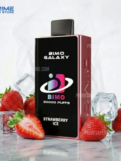 BIMO Galaxy 30000 Puffs Strawberry Ice