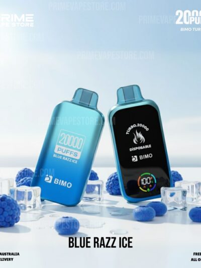 BIMO Turbo 20000 Puffs Blue Razz Ice