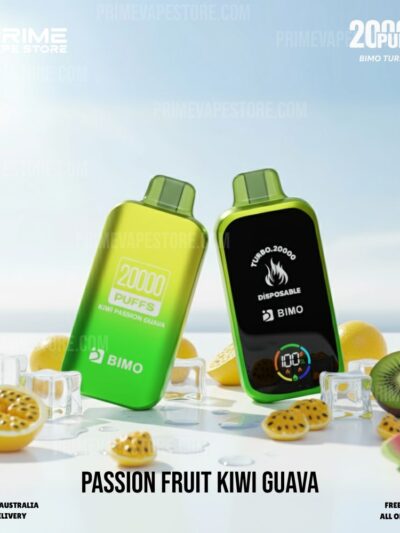 BIMO Turbo 20000 Puffs Passion Fruit Kiwi Guava