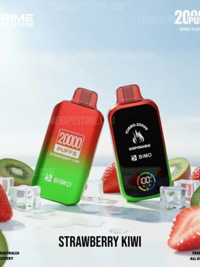 BIMO Turbo 20000 Puffs Strawberry Kiwi