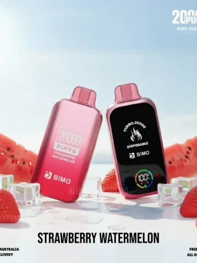 BIMO Turbo 20000 Puffs Strawberry Watermelon
