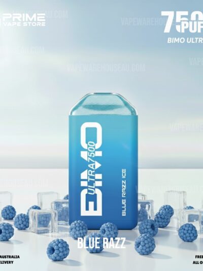 BIMO Ultra 7500 Puffs Blue Razz