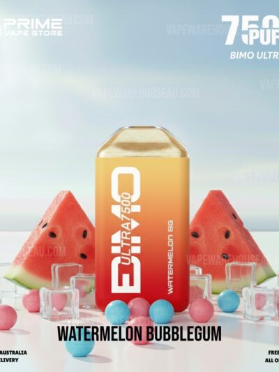BIMO Ultra 7500 Puffs Watermelon Bubblegum
