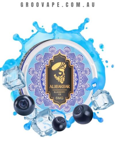 Blueberry Ice – Alibarbar Nicotine Pouches – 6/12/24/36mg