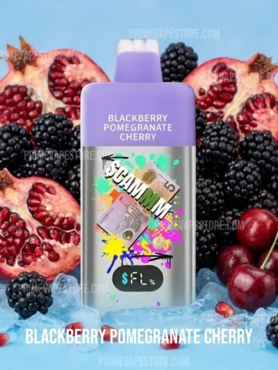 $CAMMM A$ 15K Puffs Blackberry Pomegranate Cherry