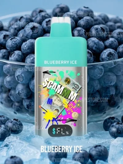 $CAMMM A$ 15K Puffs Blueberry Ice