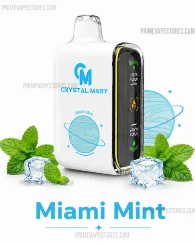 Crystal Mary Pulse 20000 Puffs Miami Mint