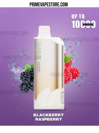 GROO Sunrise 10000 Puffs Blackberry Raspberry