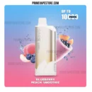 GROO Sunrise 10000 Puffs Blueberry Peach Smoothie