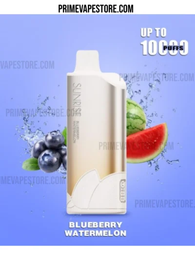 GROO Sunrise 10000 Puffs Blueberry Watermelon