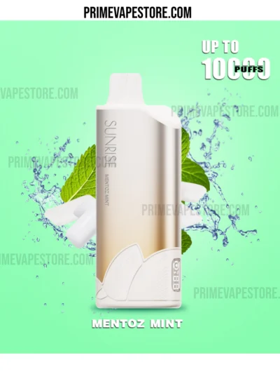 GROO Sunrise 10000 Puffs Mentoz Mint