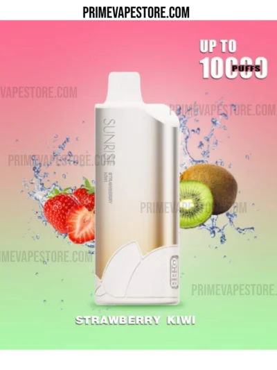 GROO Sunrise 10000 Puffs Strawberry Kiwi