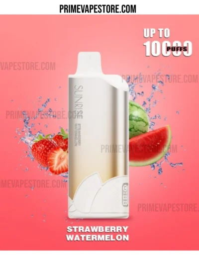 GROO Sunrise 10000 Puffs Strawberry Watermelon