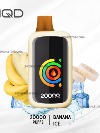 HQD Cuvie Slick 20000 Puffs Banana Ice