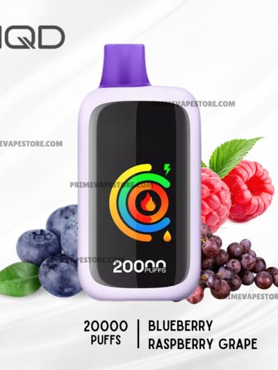 HQD Cuvie Slick 20000 Puffs Blueberry Raspberry Grape