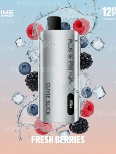HQD Cuvie Slick Plus 12000 Puffs Fresh Berries