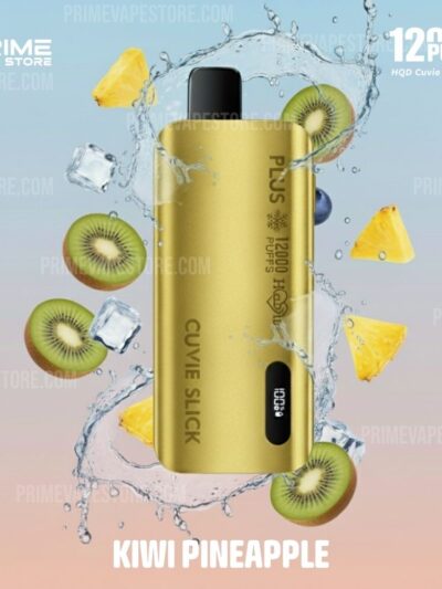 HQD Cuvie Slick Plus 12000 Puffs Kiwi Pineapple