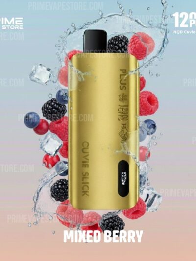 HQD Cuvie Slick Plus 12000 Puffs Mixed Berry