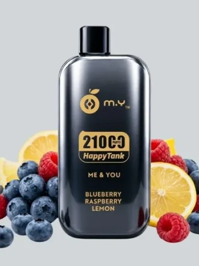 HappyTank 21000 Puffs Blueberry Raspberry Lemon (No Box)