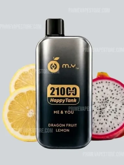 HappyTank 21000 Puffs Dragon Fruit Lemon (No Box)