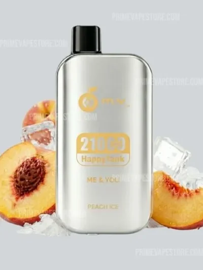 HappyTank 21000 Puffs Peach Ice (No Box)