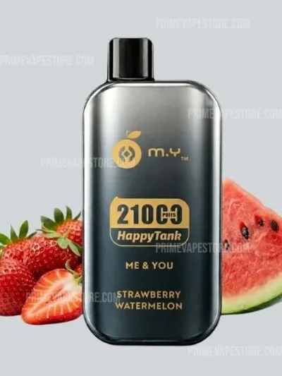 HappyTank 21000 Puffs Strawberry Watermelon (No Box)