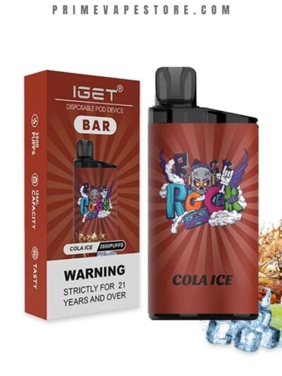 IGET Bar 3500 Puffs Cola Ice