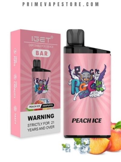 IGET Bar 3500 Puffs Peach Ice