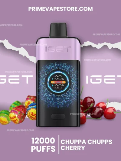 Iget One 12000 Puffs Chuppa Chupps Cherry
