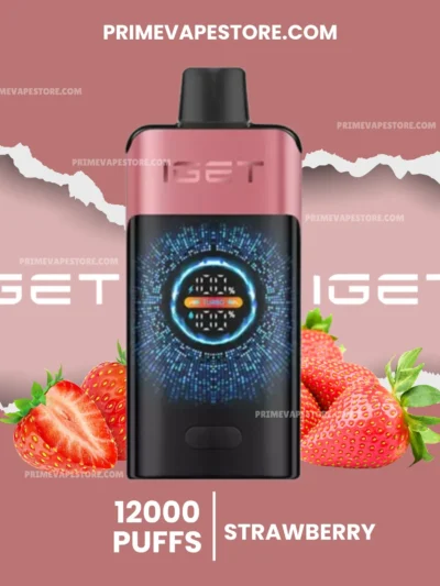 Iget One 12000 Puffs Strawberry