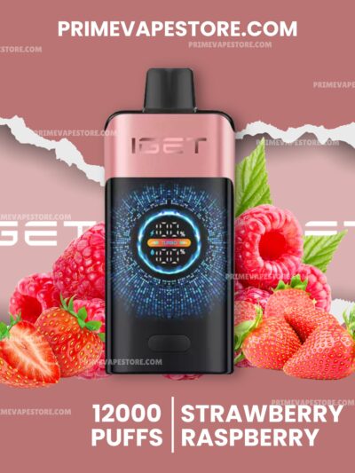 Iget One 12000 Puffs Strawberry Raspberry