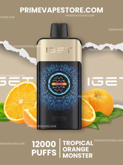 Iget One 12000 Puffs Tropical Orange Monster