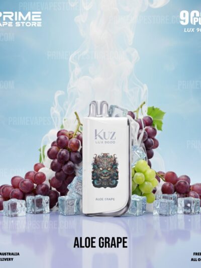 KUZ LUX 9000 Puffs Aloe Grape