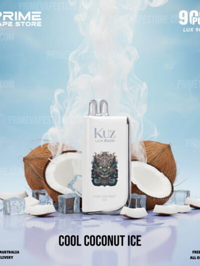 KUZ LUX 9000 Puffs Cool Coconut Ice