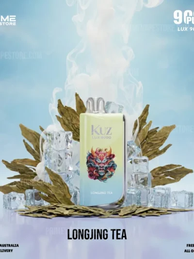 KUZ LUX 9000 Puffs Longjing Tea