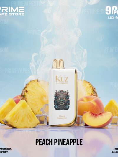 KUZ LUX 9000 Puffs Peach Pineapple