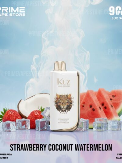 KUZ LUX 9000 Puffs Strawberry Coconut Watermelon