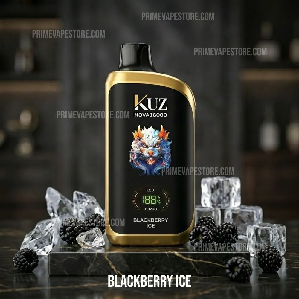 KUZ Nova 16000 Puffs Blackberry Ice
