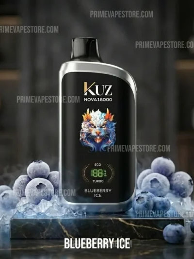 KUZ Nova 16000 Puffs Blueberry Ice