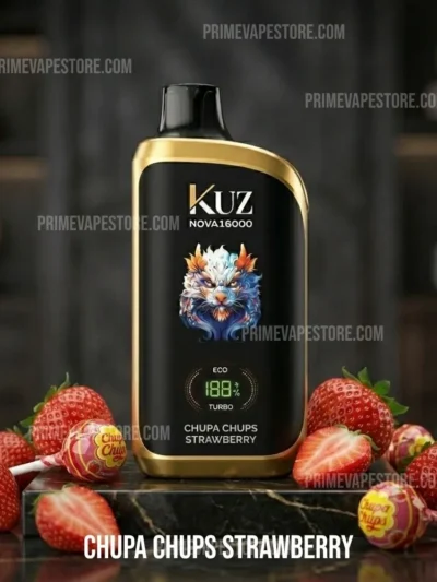 KUZ Nova 16000 Puffs Chupa Chups Strawberry