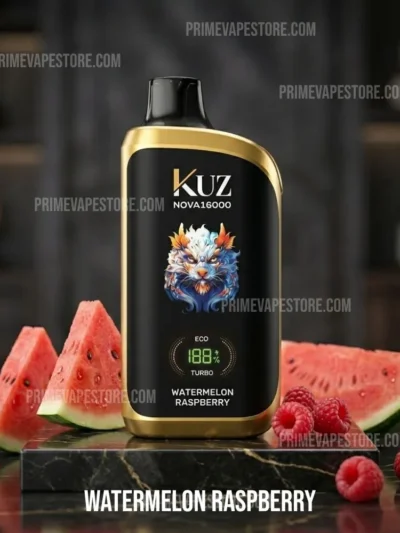 KUZ Nova 16000 Puffs Watermelon Raspberry
